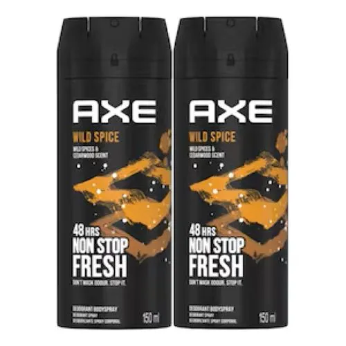 Axe Wild Spice Spray 150Ml Value Pack